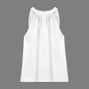Custom Individualized Sleeveless Choker Neck Blouse