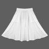 Custom Personalized Women's Elastic Waist Pocket Maxi Skirt