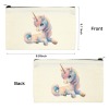 Cosmetic Bag (DTF)（8.26" x 5.11"inch）(Two-Sided Printing)