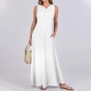 Custom Individualized Women's Sleeveless Maxi Dress