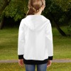 All-Over Print Girls' Long Sleeve Zipper Hoodies