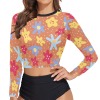 Long Sleeve Bikini Top (S27)