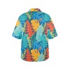 Women's All Over Print Hawaiian Shirt (T58-2)（Made In Queen）