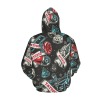 Men's All Over Print Hoodie USA Size Model H13