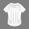 Custom Personalized Women's V Neck Pocket Polo Shirts