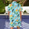 Men's Shirt and Shorts Outfit with Pocket (Set 26)