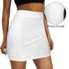 Custom Personalized High Waist Pocket Split Sport Skorts