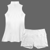 Custom Personalized Separates Inner Shorts & Zip Up Polo Sleeveless Sport Dress