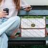 All Over Print Canvas Bag (Brown)