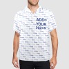 Men's All Over Print Hawaiian Shirt with Chest Pocket