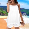 Custom Specialized Tassel Trim Backless Cami Top & Elastic Waist Shorts Set