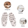 Custom Men's Cotton Non-Slip Warm Slipper