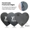 Heart Shaped Memorial Stone or coaster