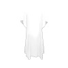 All-Over Print Mid-Length Side Slits Chiffon Beach Covers Up