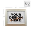 Custom Wooden Puzzle 60-Piece  with Frame(9"x 7")