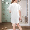 All-Over-Print Girl's Short Pajama Set