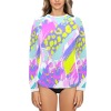 Women's Long Sleeve Swim Shirt (S39)