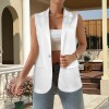 Women's Sleeveless Blazer Vest
