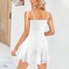 Custom Individualized Tether Shoulder Straps Wide Leg Shorts Romper