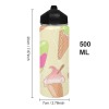 304 Stainless Steel Water Insulated Bottles With Straw