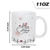 Custom Classic Ceramic Coffee Mug(11oz)