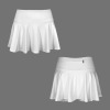 Custom Individualized High Waist Pleated Zipper Pockets Active Skirts