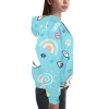 Women's All Over Print Hoodie (H61)