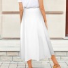 Custom Specialized Women's Tie Waist Split Wrap Skirts
