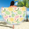 Circular Beach Shawl 59"x 59" (Woven fabric)