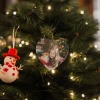 Custom Heart Ceramic Ornament