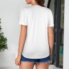 Custom Individualized Women's Square Neck Short Sleeve T-Shirts