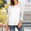 Custom Personalized Crew Neck Pleated Half Sleeve T-Shirt