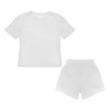 All-Over-Print Girl's Short Pajama Set