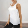 Custom Personalized Women's Sleeveless Cross Backless Sports Tops
