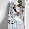 Custom Hooded Blanket