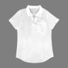 Custom Personalized Women's V Neck Pocket Polo Shirts