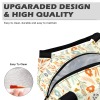 Portable Lunch Bag-Black Handle-Aluminum foil Inside (1742)