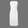 All-Over Print Women's Sleeveless Scoop Neck Side Slit Midi Dress