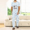 Men's All Over Print Pajama Set