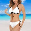 Women's Tie-Strap Two-Piece Bikini Set