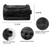 Black PU Toiletry Bag (Top Custom)（Made In USA）