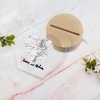 Custom Heart Shaped Acrylic Photo Panel