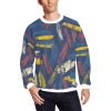 All Over Print Fleece Lined Sweatshirt for Men Model H18