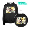 Men's Glow in the Dark Hoodie(Two Sides)