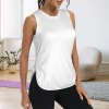 Custom Specialized Women's Round Neck Sleeveless Sports Tank Tops