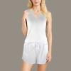 Custom Personalized Women's Sleeveless V-Neck Pocket Pajama Sets