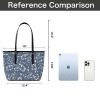 Leather Tote Bag-Small (Two-Sided Printing)（1651）