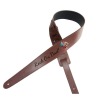 Color Printed Leather Guitar Strap