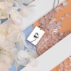 Envelope Locket Necklace with Engraved Insert