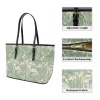 Leather Tote Bag-Large (Two-Sided Printing)(1651)
